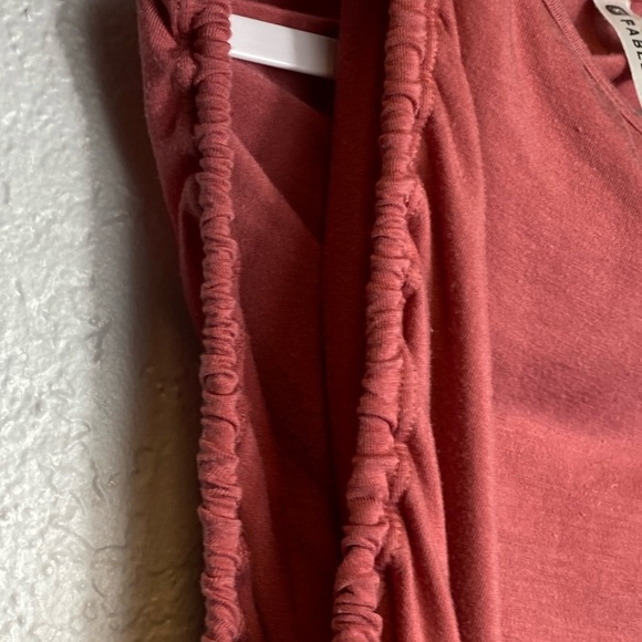 fabletics Womens Shirt Sleeve Less Pink top kaya - Picture 7 of 12